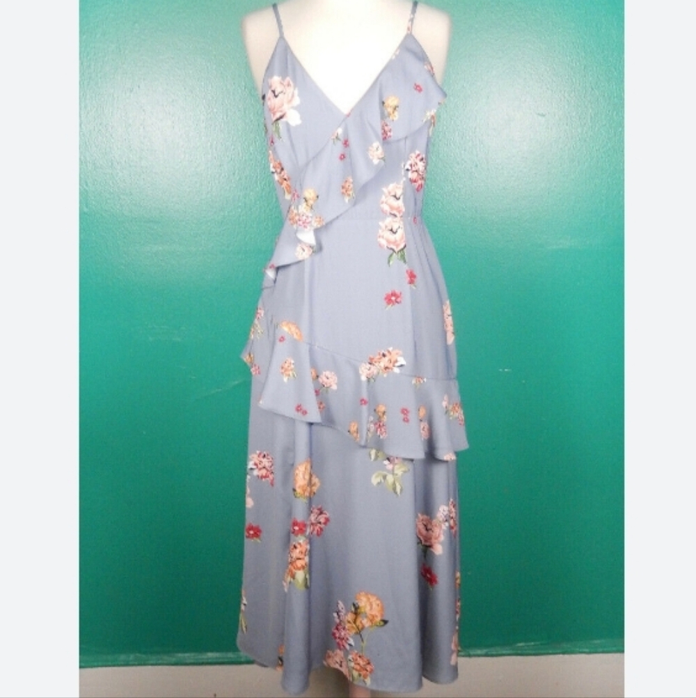 Floral Ruffle Dress